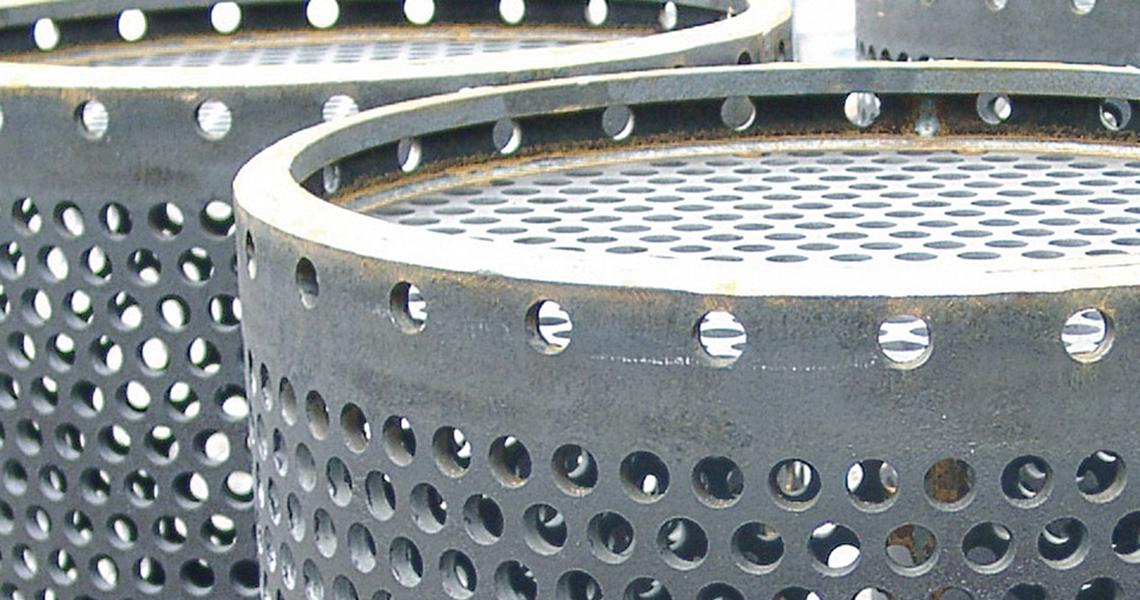 Paniers centrifuges pour la galvanisation de petites pièces