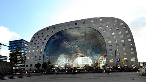 Marché couvert à Rotterdam