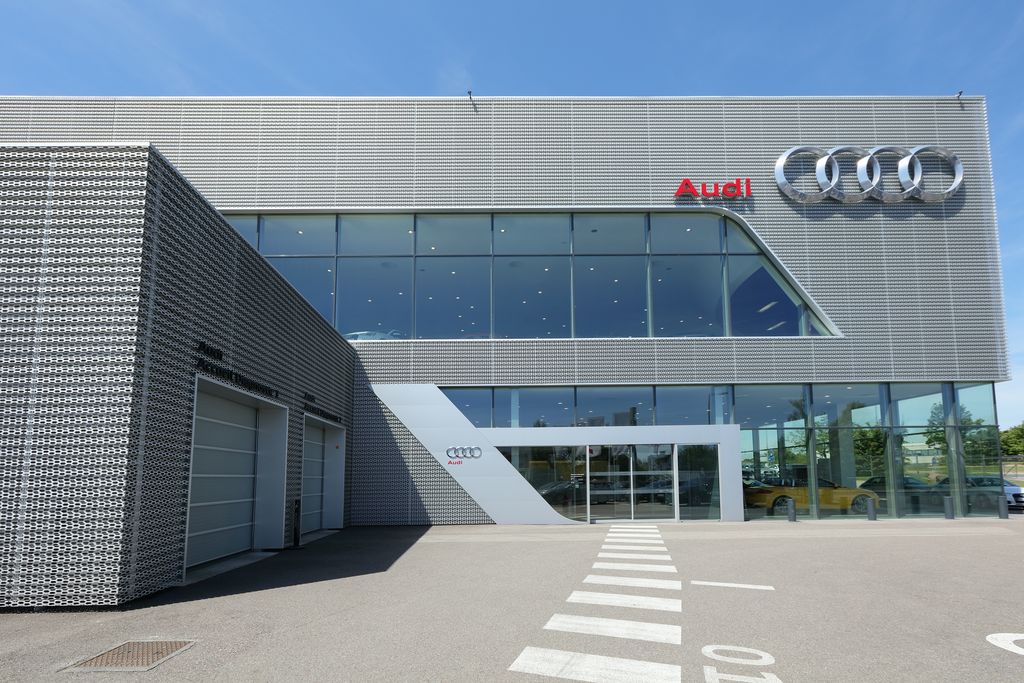 Salle d'exposition audi Delorme Lyon